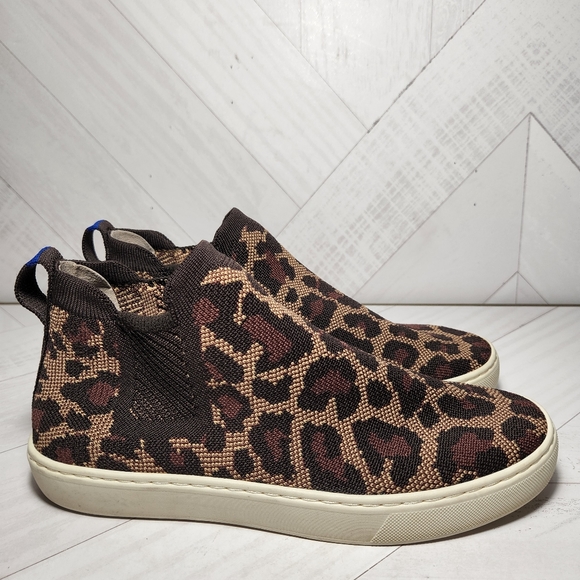 Rothy's Shoes - Rothy's Women's 8.5 Chelsea Boot Wildcat Leopard Print Animal Cat Rothys